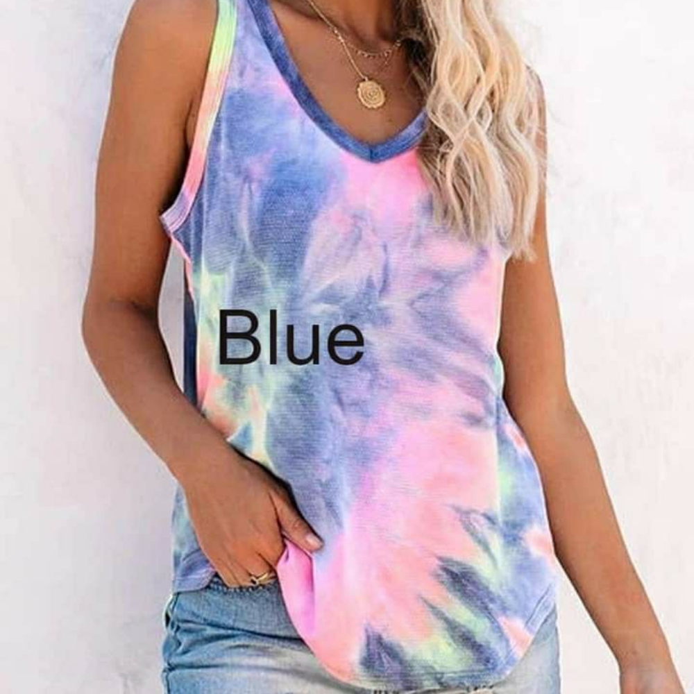 ××sold××NEW Boutique tie dye tank